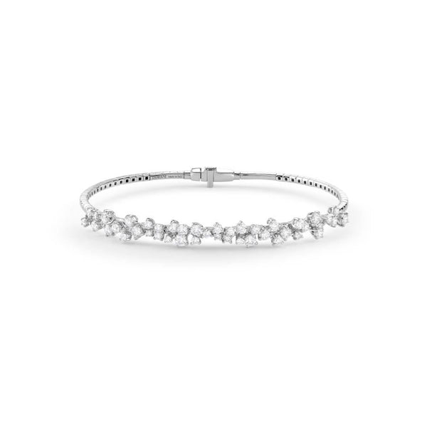 Mimosa White Gold and Diamonds Bracelet